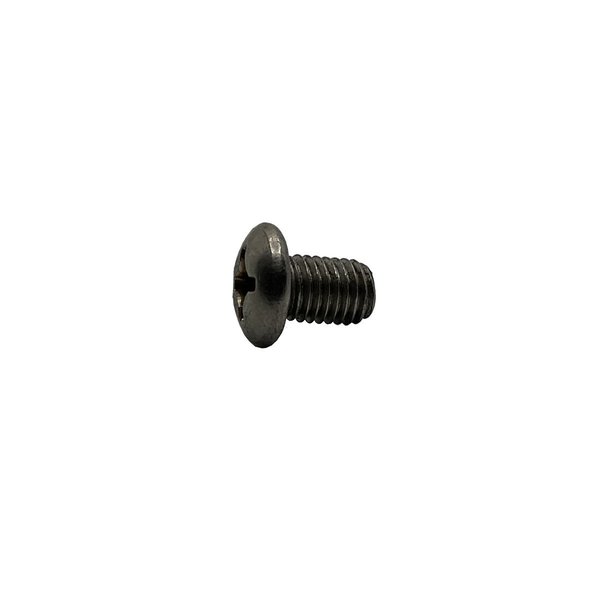 Suburban Bolt And Supply #6-32 x 2 in Slotted Round Machine Screw, Plain Stainless Steel A2300080200R